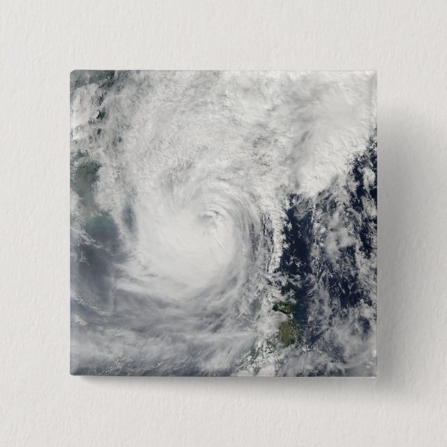 Chapa Cuadrada Tifón Megi 3 (Anverso)