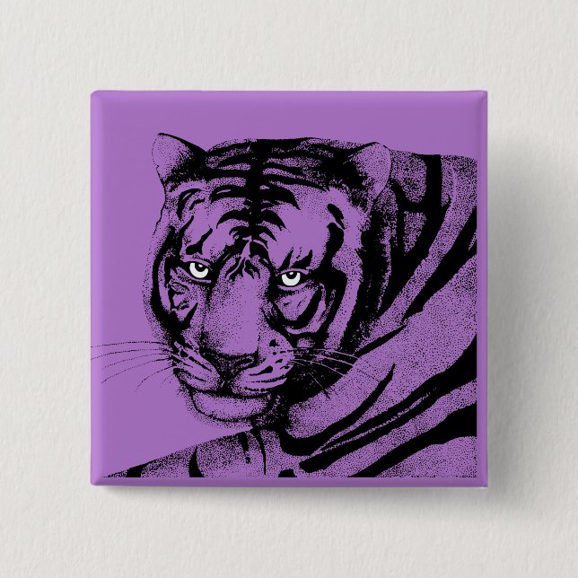 CHAPA CUADRADA TIGRE (Anverso)