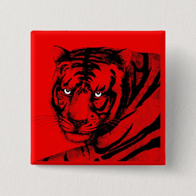 CHAPA CUADRADA TIGRE (Anverso)