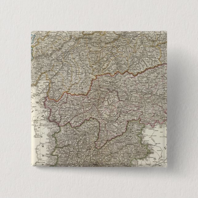 Chapa Cuadrada Tirol, Voralberg, Liechtenstein (Anverso)