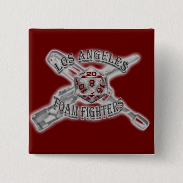 Chapa Cuadrada Título de LAFF: logotipo (Anverso)