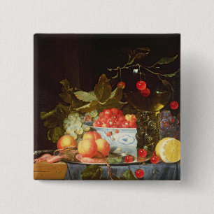 Chapa Cuadrada Todavía vida de la fruta