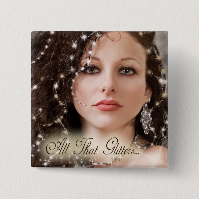 Chapa Cuadrada Todo ese brilla… (Anverso)