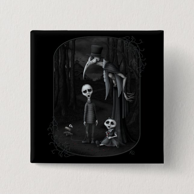 Chapa Cuadrada Todos nos caemos abajo (Anverso)