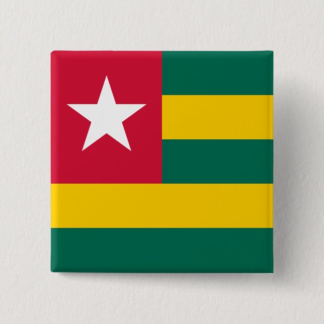 Chapa Cuadrada Togo (Anverso)