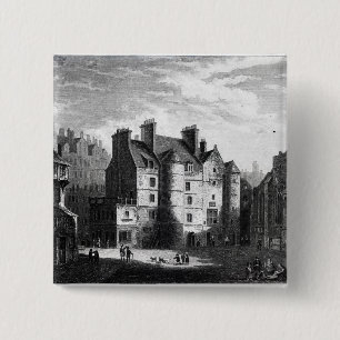 Chapa Cuadrada Tolbooth viejo, Edimburgo