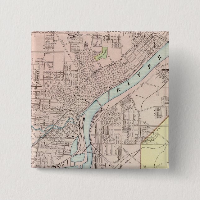 Chapa Cuadrada Toledo, Ohio (Anverso)