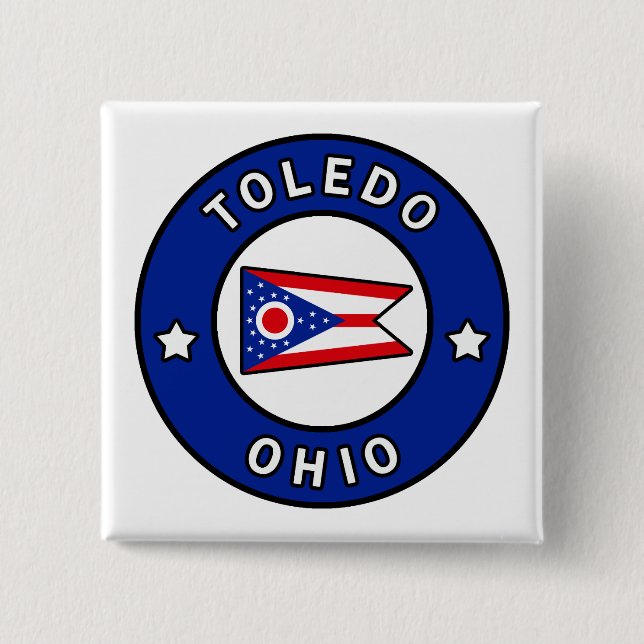 Chapa Cuadrada Toledo Ohio (Anverso)