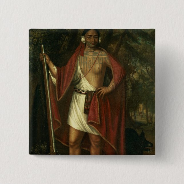 Chapa Cuadrada Tonelada del Sa GA Yeath Qua Pieth (Anverso)