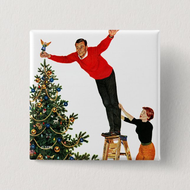 Chapa Cuadrada Topping the Tree (Anverso)