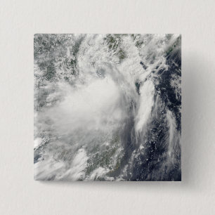 Chapa Cuadrada Tormenta tropical Conson que se acerca a Vietnam