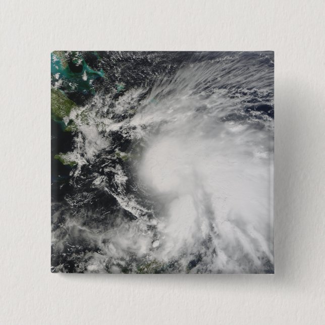 Chapa Cuadrada Tormenta tropical sobre Haití (Anverso)