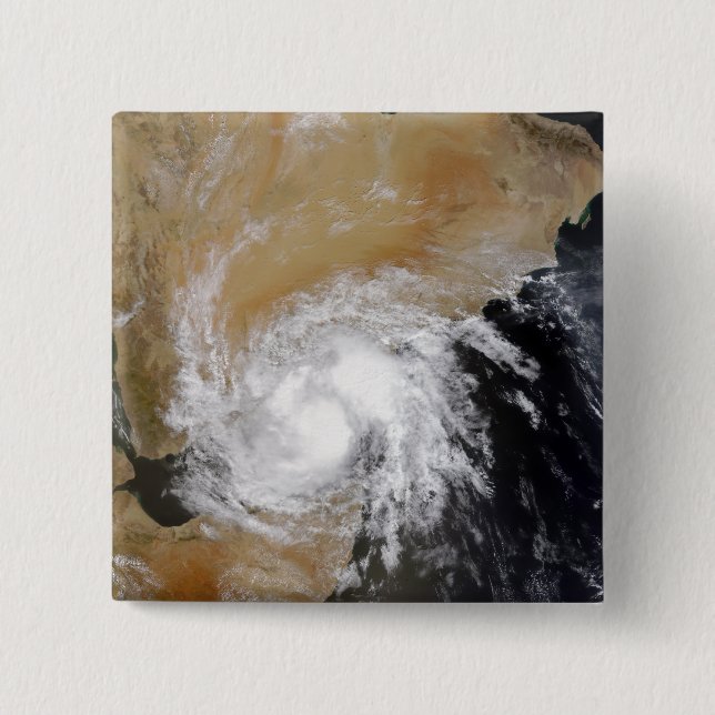 Chapa Cuadrada Tormenta tropical tres en el norte de India (Anverso)