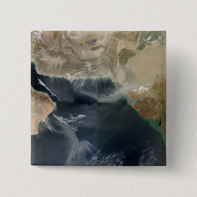 Chapa Cuadrada Tormentas de polvo (Anverso)