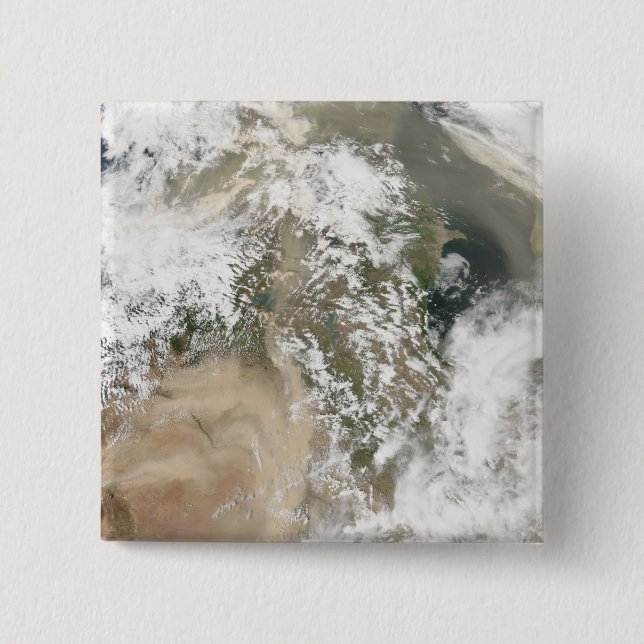 Chapa Cuadrada Tormentas de polvo en Medio Oriente (Anverso)