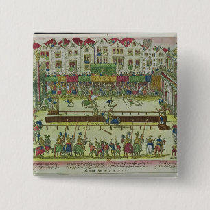 Chapa Cuadrada Torneo durante qué Enrique II