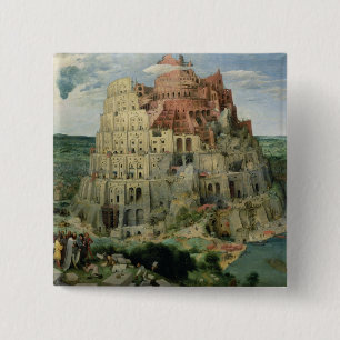 Chapa Cuadrada Torre de Babel