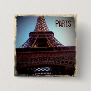 Chapa Cuadrada Torre Eiffel