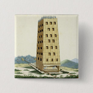 Chapa Cuadrada Torre movible, diseñada después de la torre de