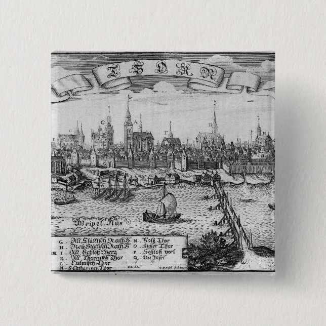 Chapa Cuadrada Torun, Polonia (Anverso)