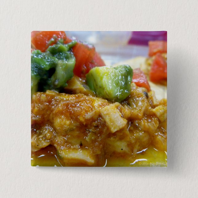 Chapa Cuadrada Tostada de cerdo (Anverso)