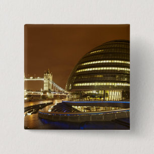 Chapa Cuadrada Tower Bridge, y Greater London Authority
