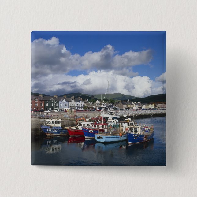 Chapa Cuadrada Town and Harbour, Dingle, County Kerry, (Anverso)