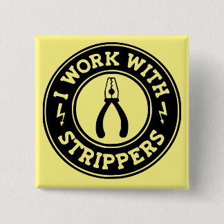 Chapa Cuadrada Trabajo Con Strippers #USAPatriotGraphics