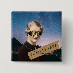 Chapa Cuadrada Trailblazer Kitsch Alteración del arte