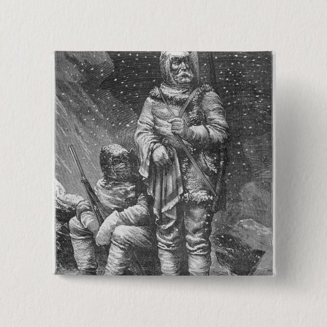 Chapa Cuadrada Trajes de la exploración (Anverso)