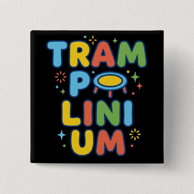 Chapa Cuadrada Trampolinium (Anverso)