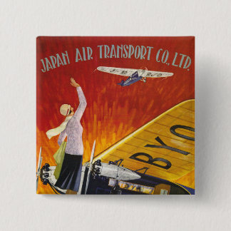 Chapa Cuadrada Transporte aéreo de Japón