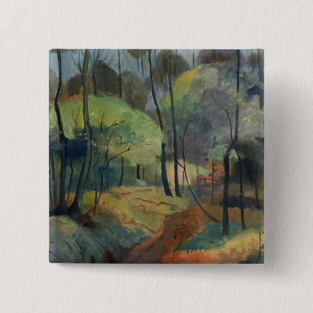 Chapa Cuadrada Trayectoria de bosque, 1920 (Anverso)