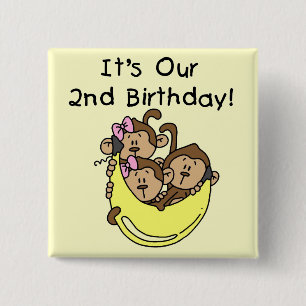 Chapa Cuadrada Tríos 2dos - Dos chicas y un muchacho