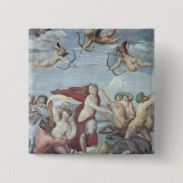 Chapa Cuadrada Triumph de Galatea, 1512-14 (Anverso)