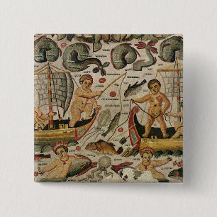 Chapa Cuadrada Triumph de Neptuno y de Amphitrite