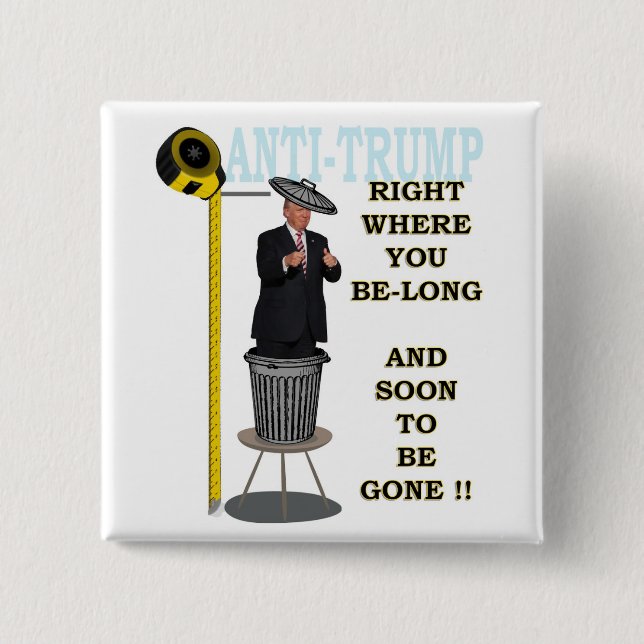 Chapa Cuadrada Triunfo/derecho antis donde usted pertenece, (Anverso)