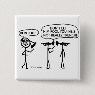 Chapa Cuadrada Trompa francesa