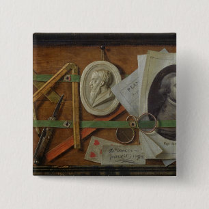 Chapa Cuadrada Trompe - l ' oeil, 1785