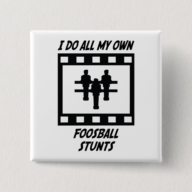 Chapa Cuadrada Trucos de Foosball (Anverso)