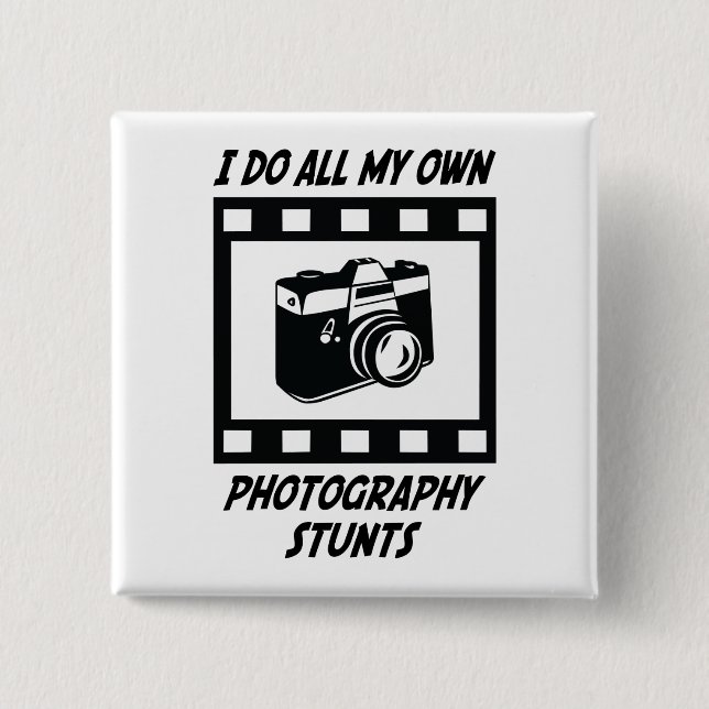 Chapa Cuadrada Trucos de la fotografía (Anverso)