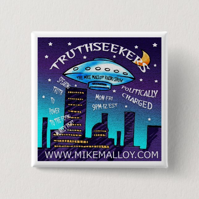 CHAPA CUADRADA TRUTHSEEKERS (Anverso)