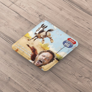 Chapa Cuadrada tu foto, consigue tus patadas, oatman arizona, bur