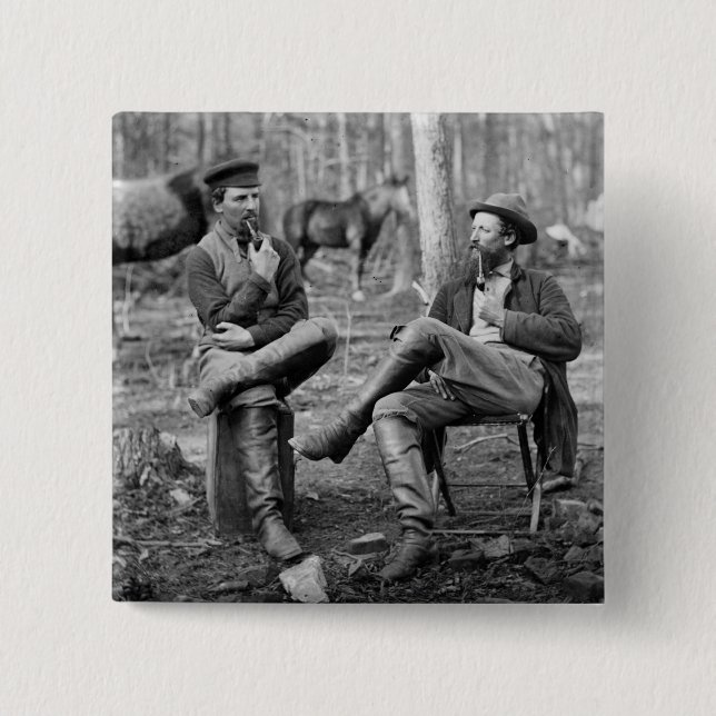 Chapa Cuadrada Tubos de la guerra civil, 1864 (Anverso)