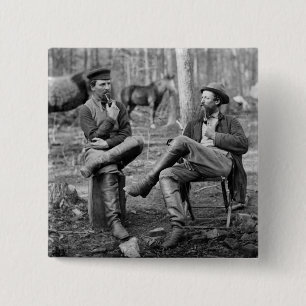 Chapa Cuadrada Tubos de la guerra civil, 1864