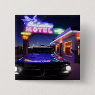 Chapa Cuadrada Tucumcari, New México, Estados Unidos. Ruta 66