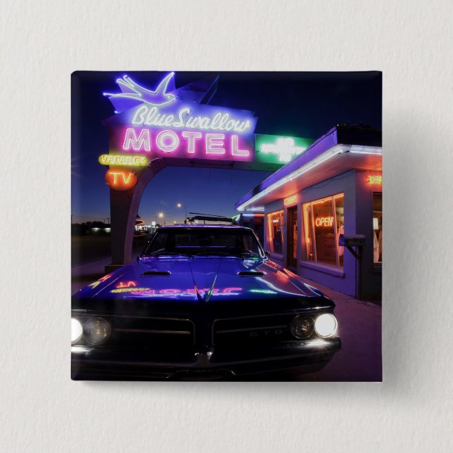 Chapa Cuadrada Tucumcari, New México, Estados Unidos. Ruta 66 (Anverso)