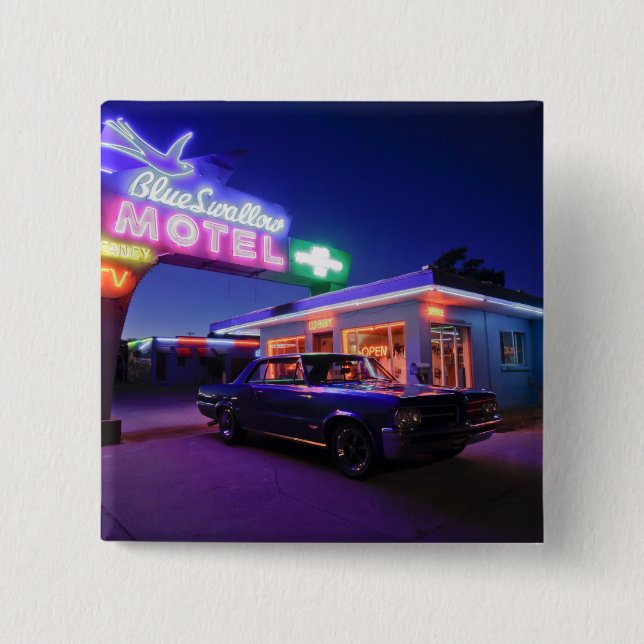 Chapa Cuadrada Tucumcari, New México, Estados Unidos. Ruta 66 2 (Anverso)