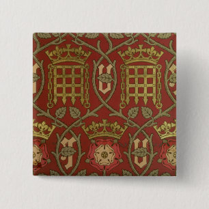 Chapa Cuadrada "Tudor subió", papel pintado de la reproducción