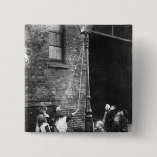 Chapa Cuadrada Tugurios de Londres, c.1900